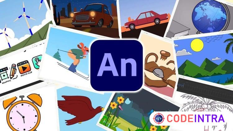 Animate Like Pro - 2D Animation in Animate - Beginner Level - Codeintra