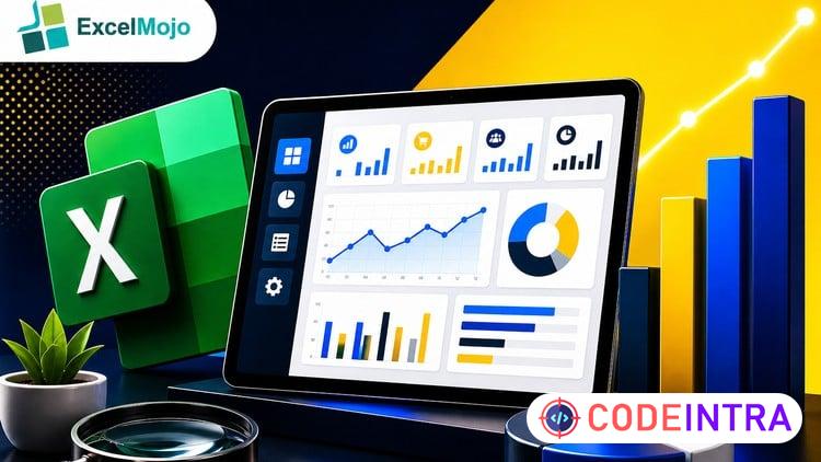 Build Interactive Excel Dashboards with Real Data & Projects