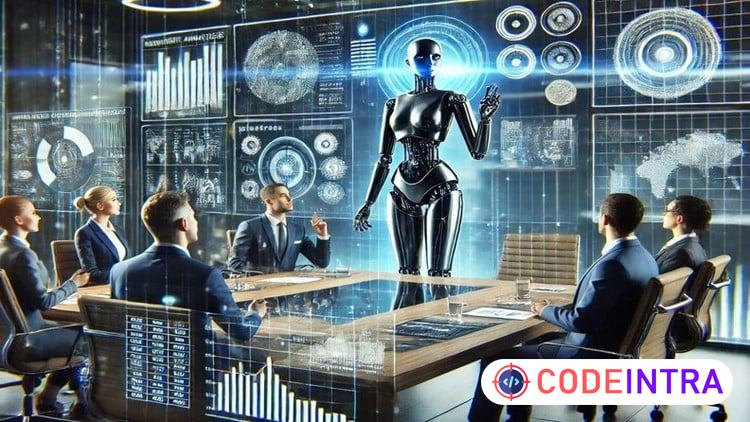 AI-driven business decision making Real-world Simulation