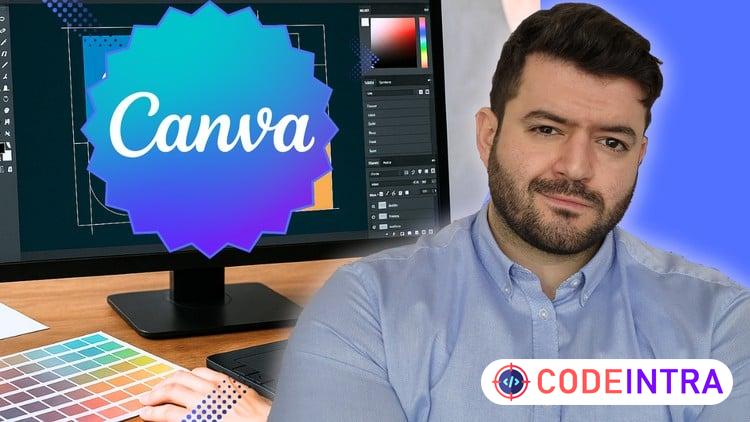Canva Graphics Design Course For Beginners & Non Designers