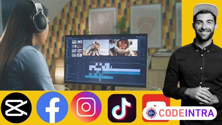 Capcut Video Editing for Social Media Reels Shorts Videos