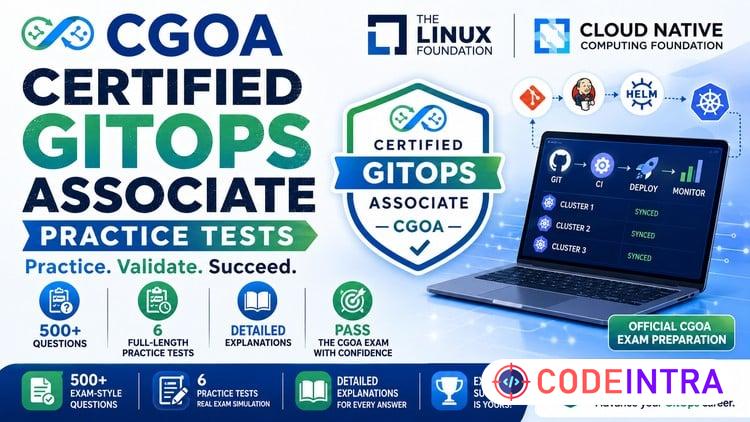 CGOA - Certified GitOps Associate Practice Exams [NEW 2026]