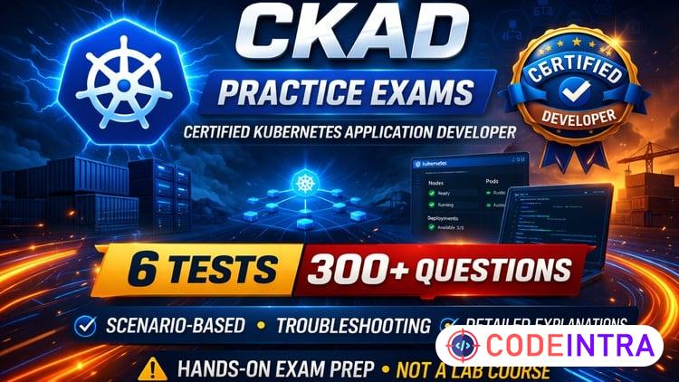 CKAD Certification Practice Exam | Kubernetes Developer 2026