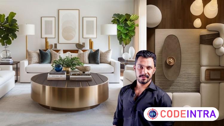 Complete Interior Design Course (2026), Basic to Advance.
