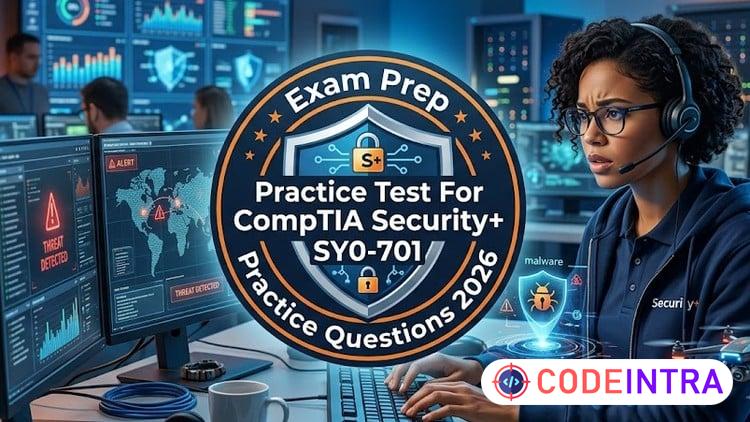 Practice Tests 2026 For CompTIA Security+ SY0-701  Exam: