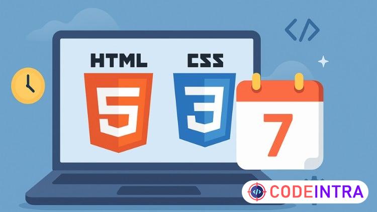 HTML5 & CSS3: Build Your Website in 7 days (2026)
