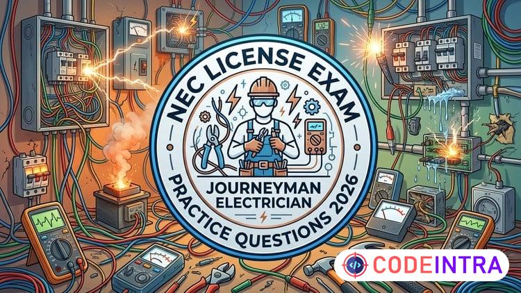 Journeyman Electrician Practice Test, NEC License Exam Prep