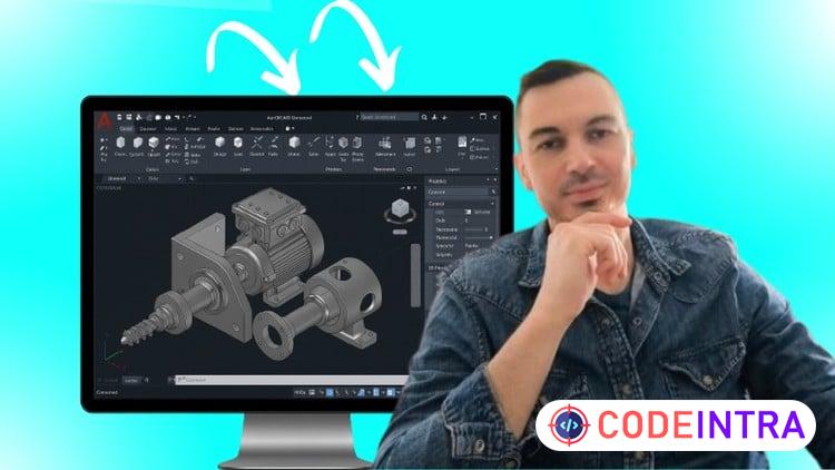 AutoCAD 3D: Complete Step-By-Step Course for Beginners