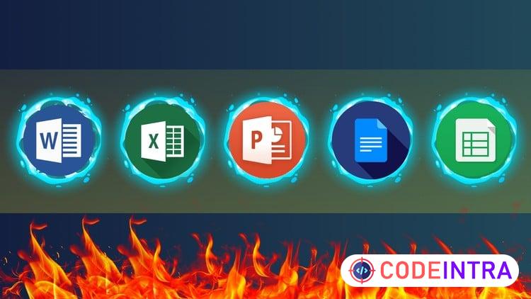 Master MS Word Excel PowerPoint and Google Doc Google Sheets