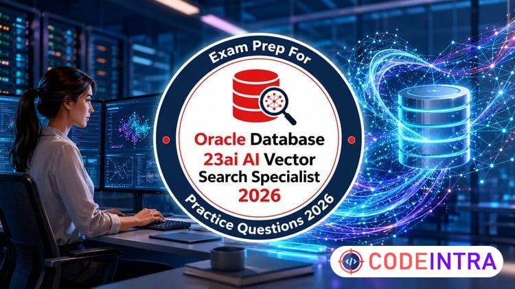 Oracle Database 23ai AI Vector Search Specialist  Exam Prep
