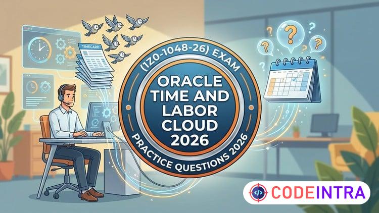 Oracle Time and Labor Cloud 2026 Practice Test | 1Z0-1048-26