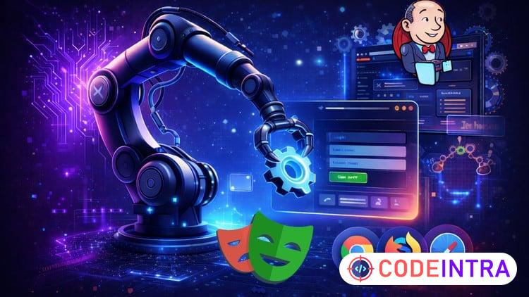 Playwright Automation with Python, Pytest, AI & Jenkins