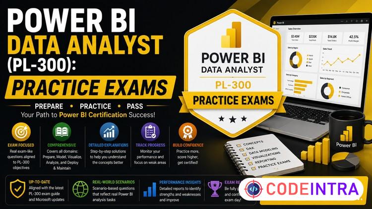 Power BI Data Analyst (PL-300): Practice Exams