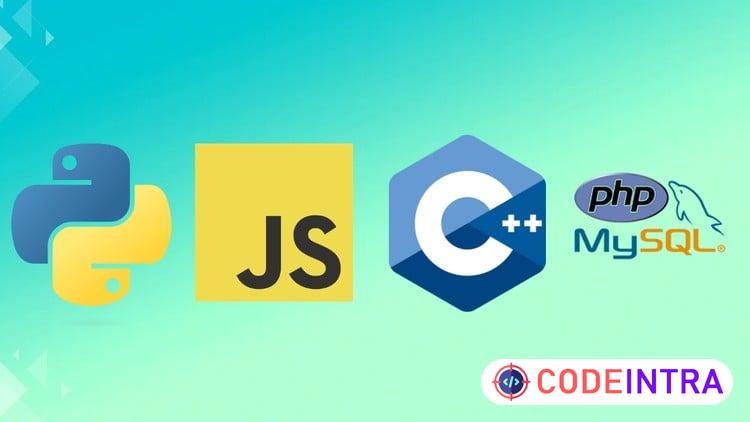 Programming Bootcamp with Python, JavaScript, C++, PHP MySql
