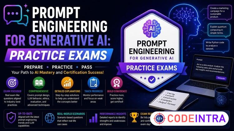 Prompt Engineering for Generative AI: Practice Exams