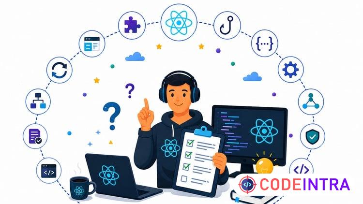 500+ React Hooks Interview Questions with Answers 2026