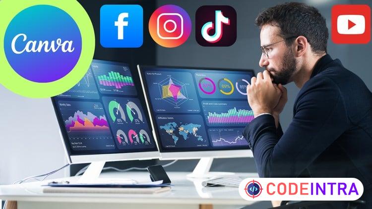 Social Media Graphics Design and Video Editing in Canva