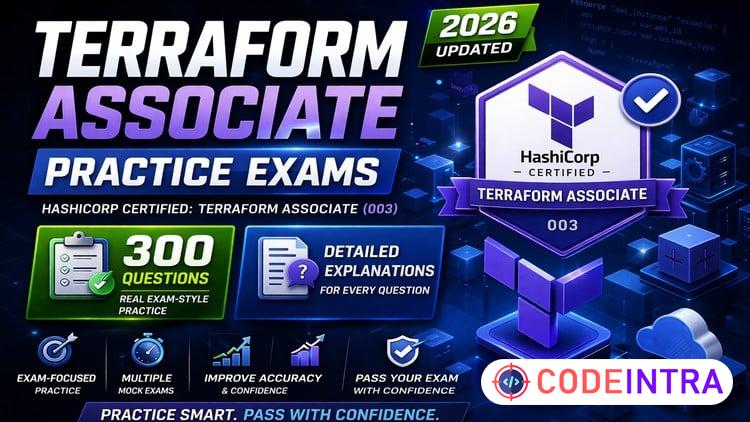 Terraform Associate Exam Prep: Practice Tests 2026