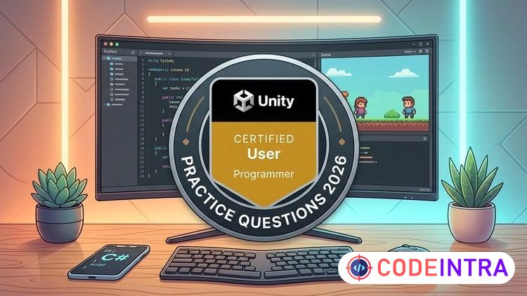 Unity Certified User Programmer Practice Test 2026