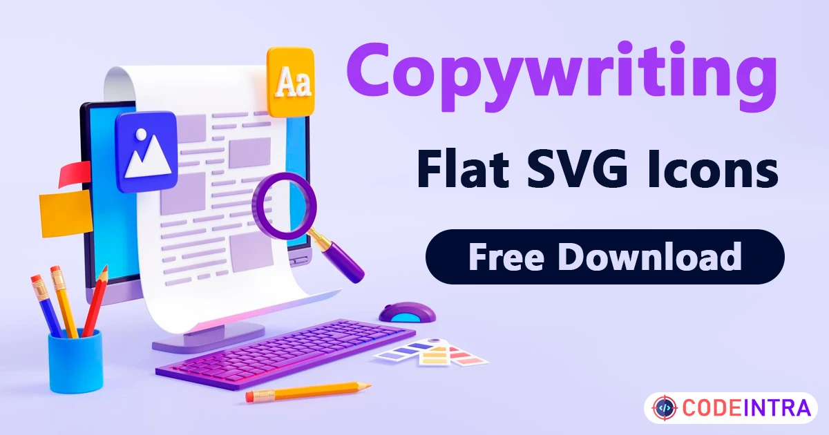 Copywriting | Flat SVG Icons - Codeintra