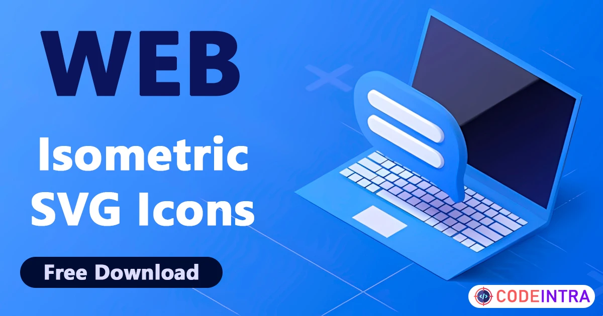 Web | Isometric SVG Icons - Codeintra
