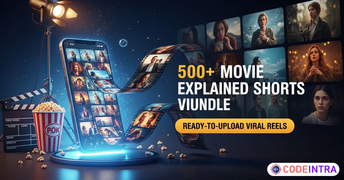 Product featured image 500+ Movie Explained Shorts Video Bundle – Viral Hollywood & Hindi Movie - Codeintra