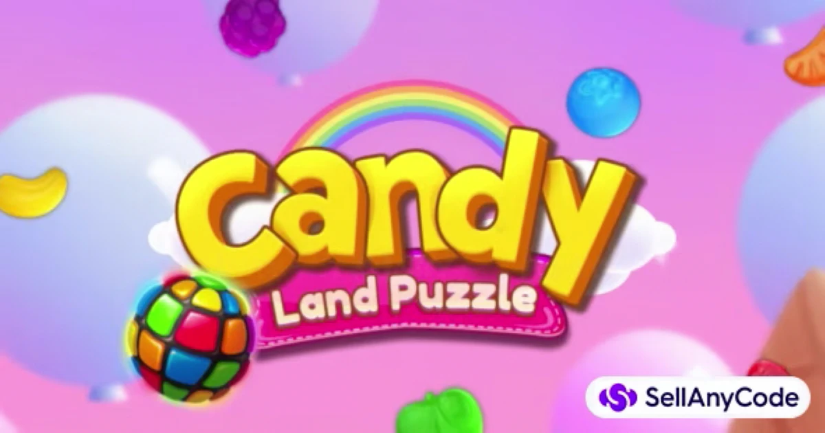 Candy Land Puzzle unity Ads - IAP Premium GPL Games - Codeintra