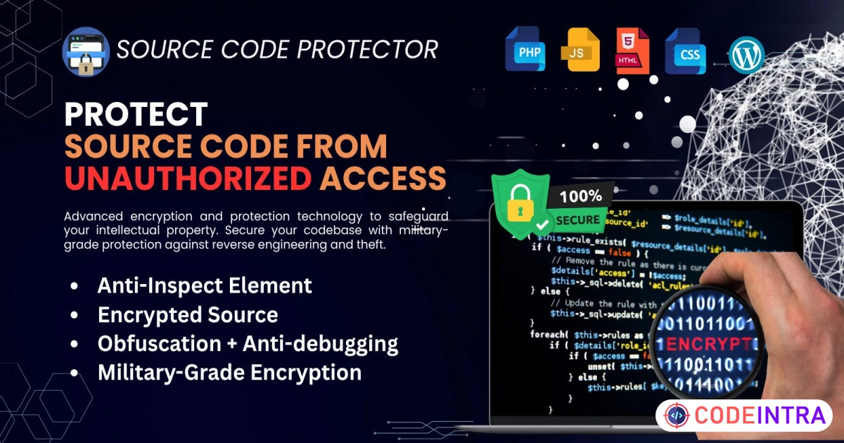Product featured image Anti Source Code Protector - Codeintra