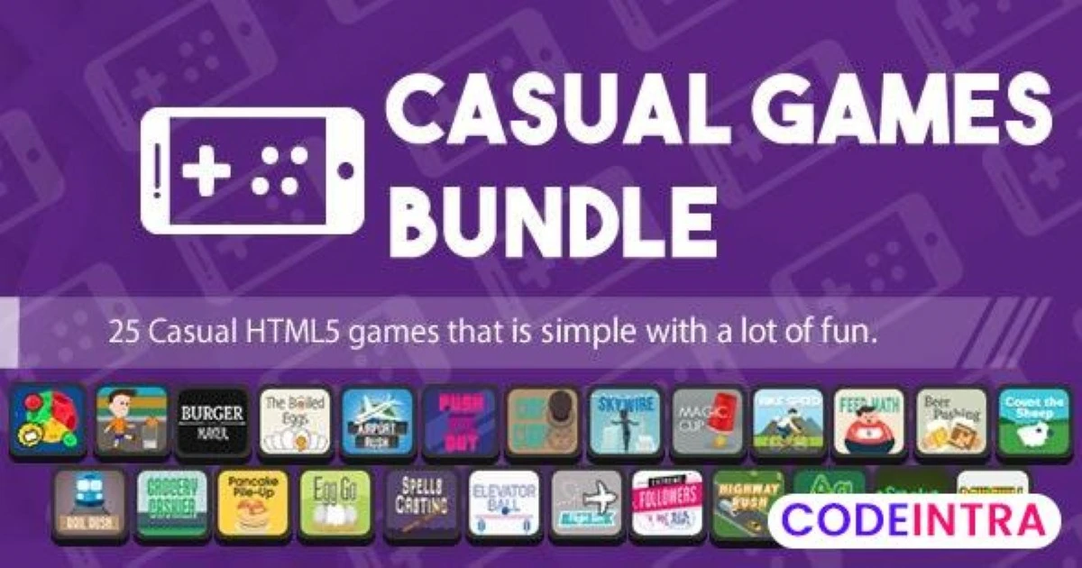 Casual Games Bundle - Codeintra