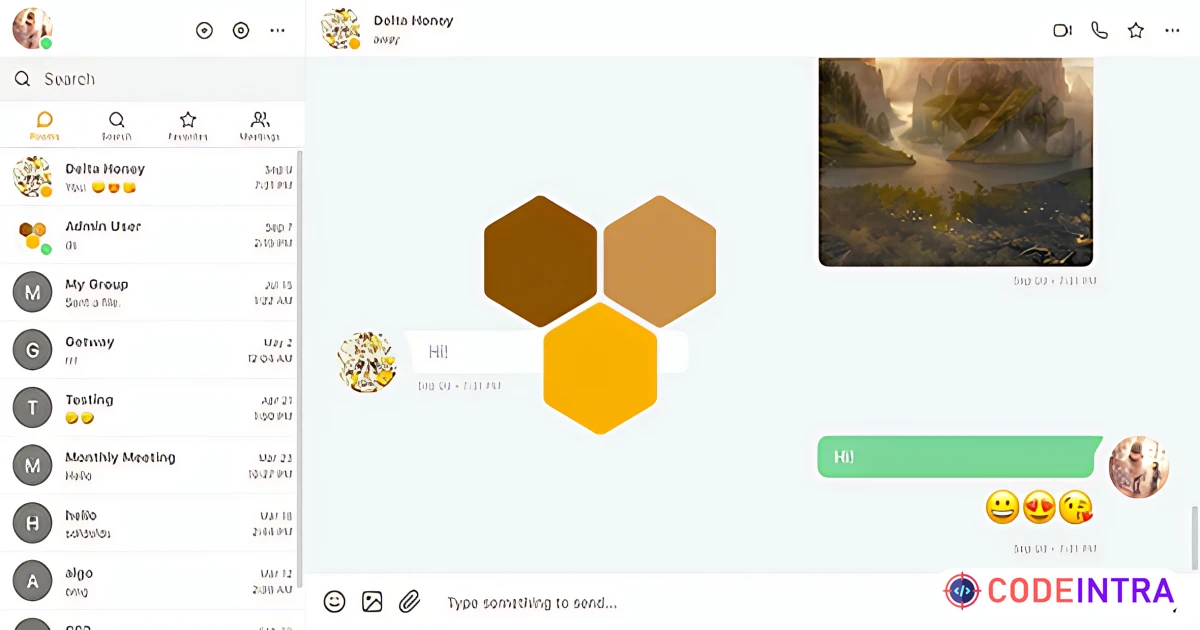 Clover - Real-Time Messaging, Audio & Video Conferencing Web App - Node.js, React, WebRTC, Socket.IO - Codeintra