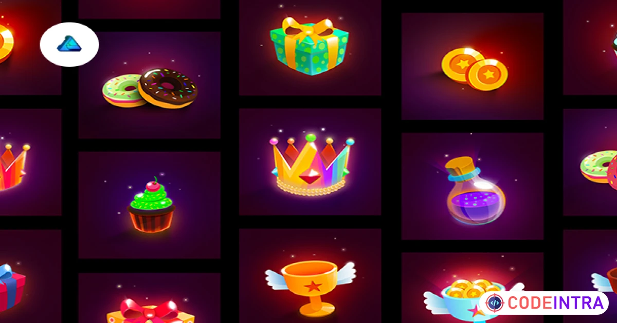 Product featured image Colorful Game Icons PNG and PSD - Codeintra