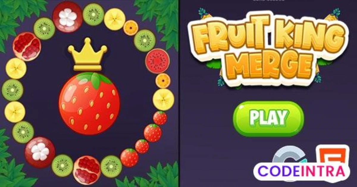 Fruit King Merge - Html5 (Construct3) - Codeintra