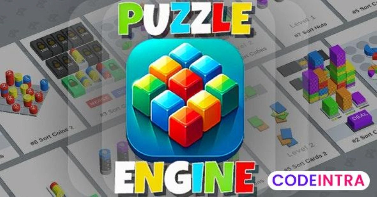 Product featured image HyperCasual – Puzzle Game Engine | Unity - Codeintra