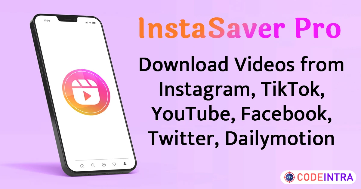 Product featured image InstaSaver Pro – Video Downloader Telegram Bot - Codeintra