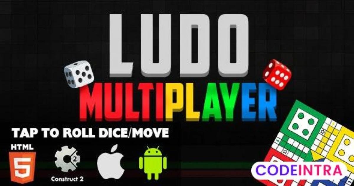 Product featured image Ludo Play - HTML5 Game (CAPX) - Codeintra