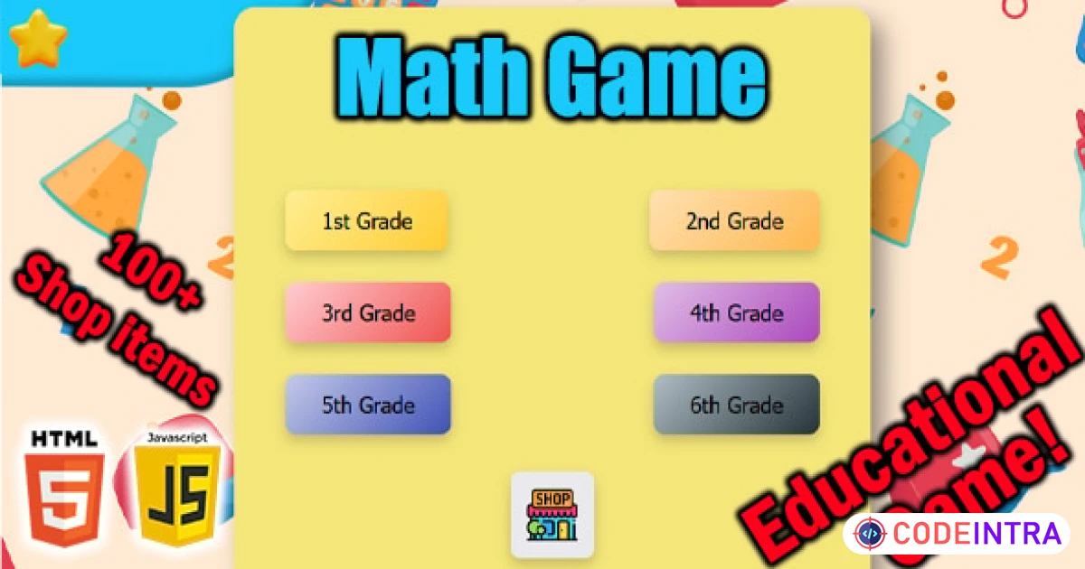 Product featured image Math Game - Codeintra