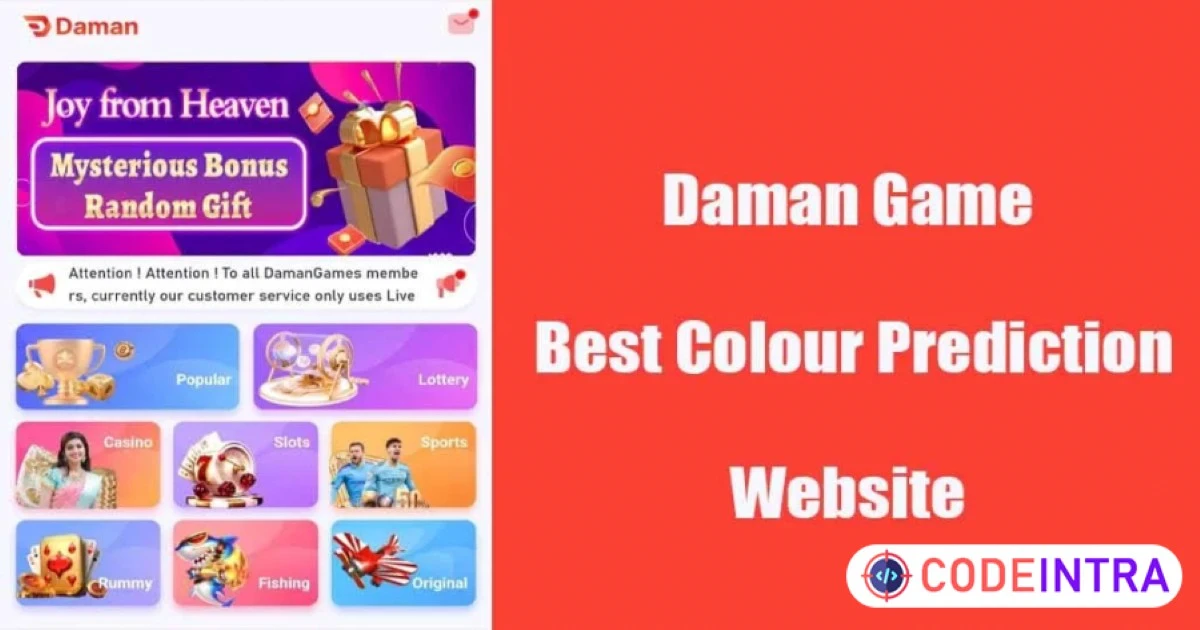 Product featured image Original Daman game Source Code - Codeintra