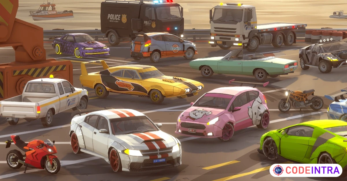Product featured image POLYGON - Street Racer - Art by Synty | 3D Land | Unity Assets - Codeintra