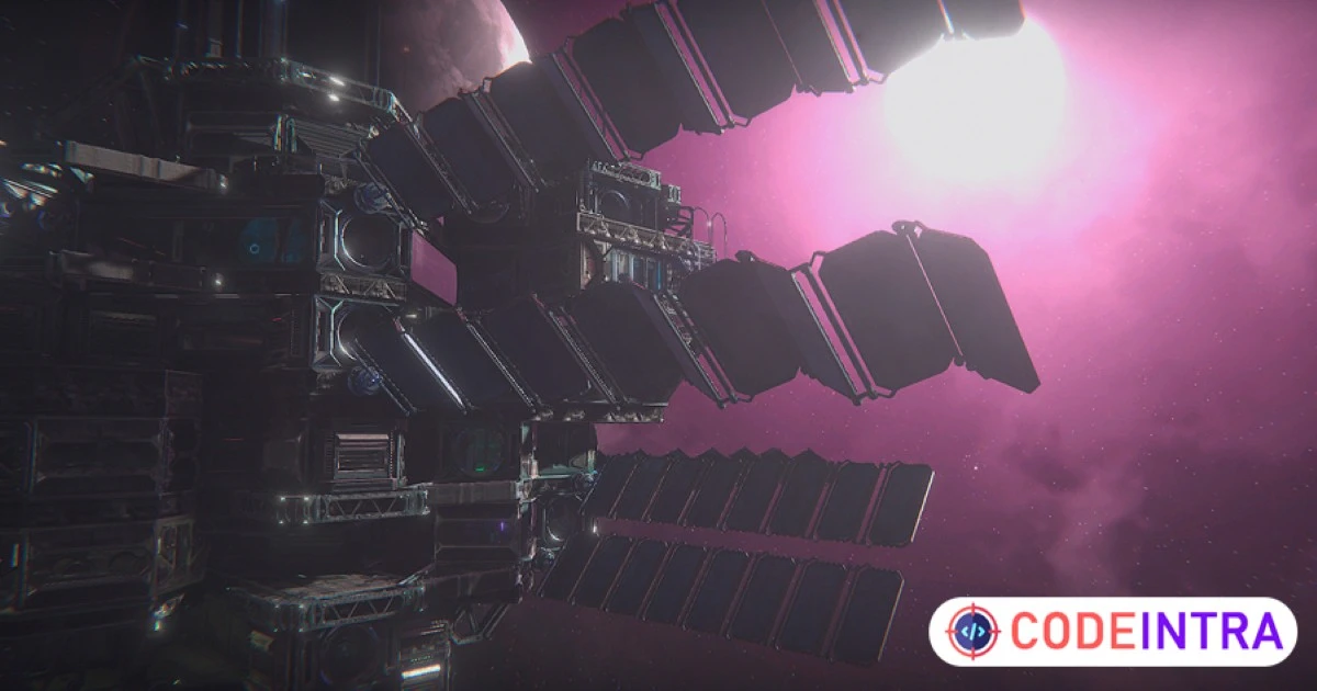 SciFi Space Station Heavy | 3D Sci-Fi | Unity Assets - Codeintra