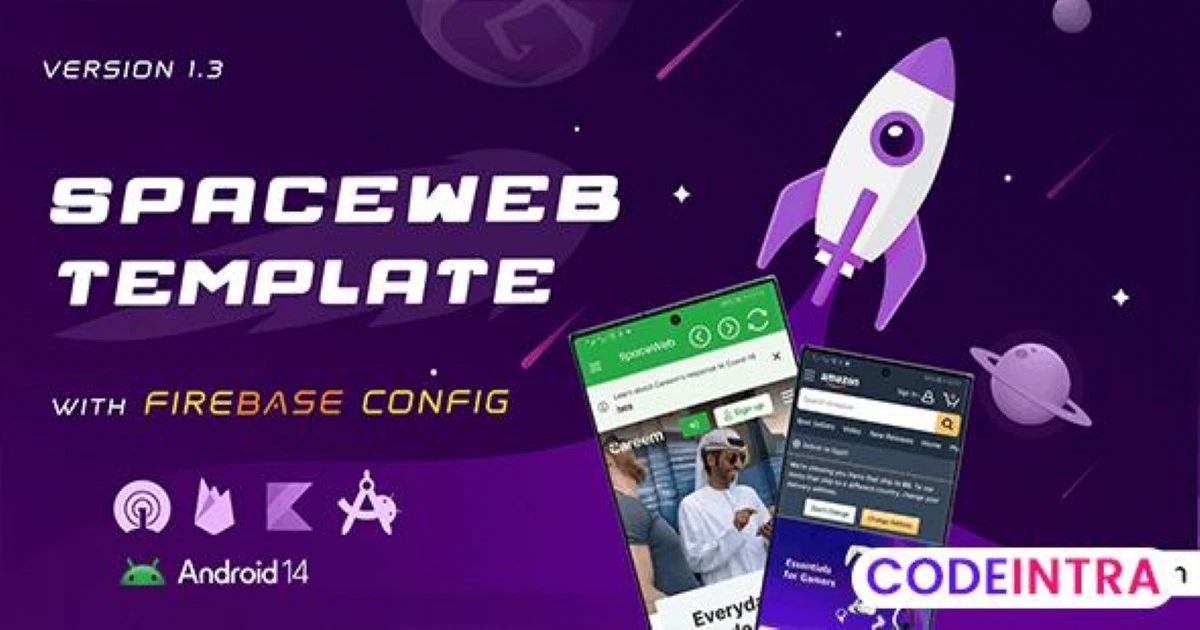 Product featured image SpaceWeb v3 | WebView With Remote Config - Codeintra
