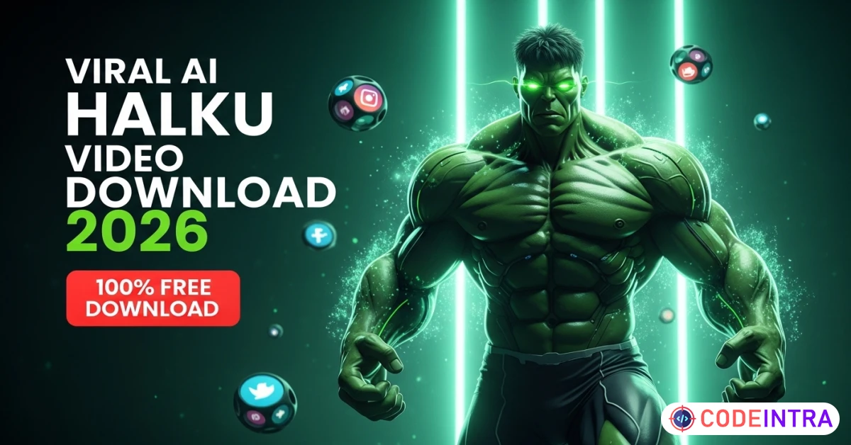 Product featured image Viral AI Halku Video Download | FREE AI Hulk Bundle - Codeintra