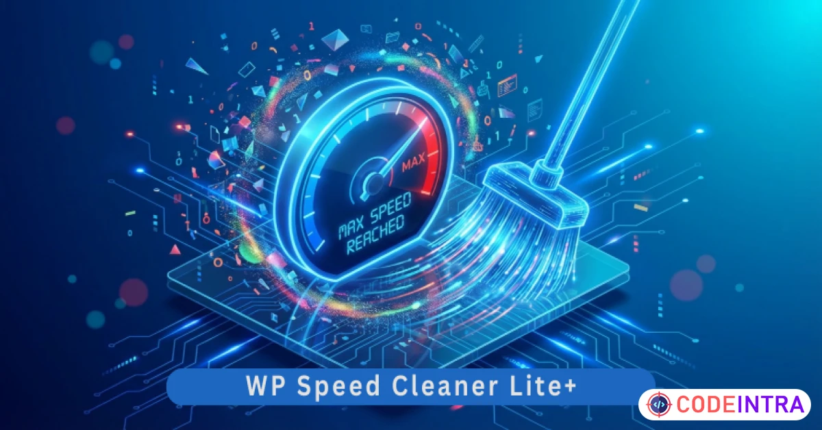 Product featured image WP Speed Cleaner Lite+ | Database Optimizer, Bloat Remover & Speed Performance Booster for WordPress - Codeintra