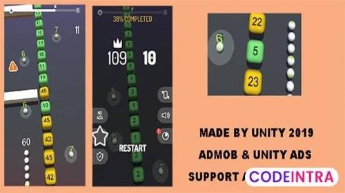 3D Snake vs Block Unity Game Source Code
