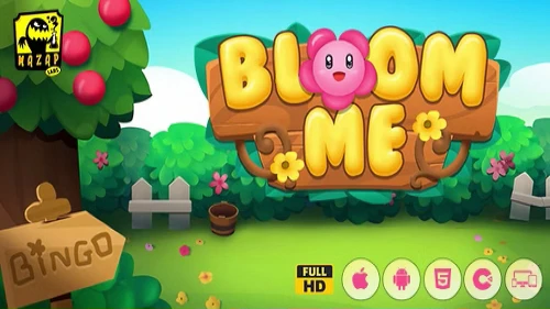 Bloom Me - Color Bingo Arcade HTML5 Game (Construct)