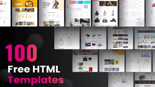 Premium One Hundred FREE HTML5 Templates in One Bundle