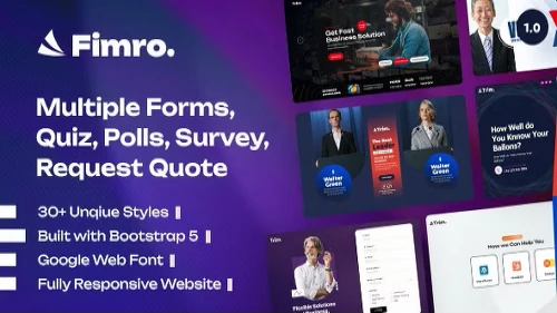 Fimro - Survey Poll Quiz & Application Multistep Form