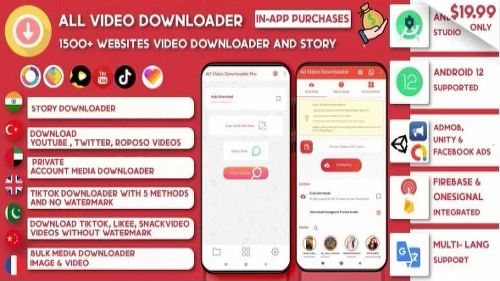 All Video Downloader & StorySaver | 1800 Websites