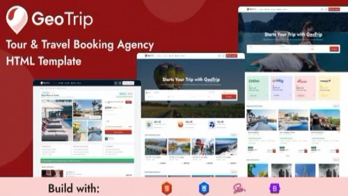GeoTrip - Tour & Travel Agency HTML Template Download
