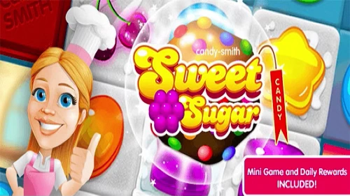 Sweet Sugar Match 3 + Mini Game GPL Free Download