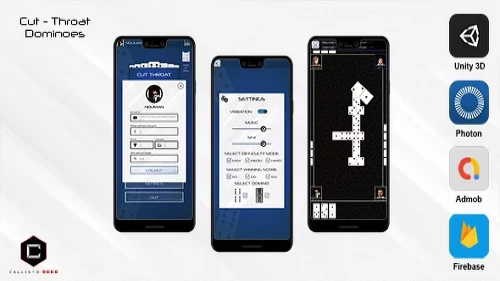 Cut Throat - Dominoes Multiplayer Game Unity Free